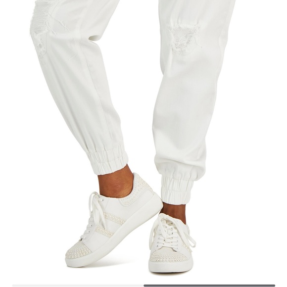 INC International Concepts Alleni Imitation Pearl Sneakers - Picture 2 of 2